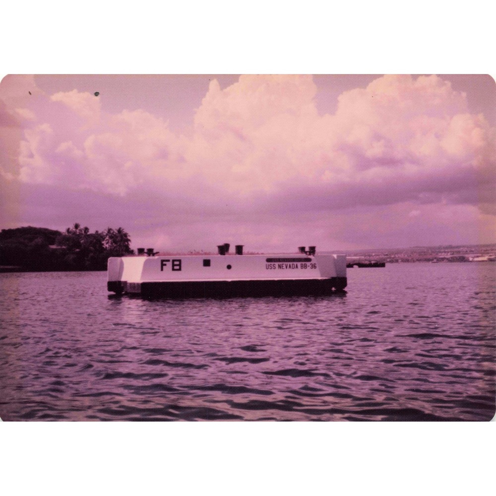 Vintage 1970s Pearl Harbor Battleship Row USS Tennessee Nevada Photos Lot of 8 - Picture 2 of 8